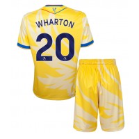 Camisa de time de futebol Crystal Palace Adam Wharton #20 Replicas 2º Equipamento Infantil 2024-25 Manga Curta (+ Calças curtas)